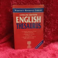 Image of ENGLISH THESAURUS