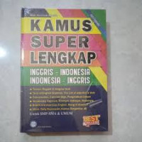 Image of KAMUS SUPER LENGKAP INGGRIS - INDONESIA