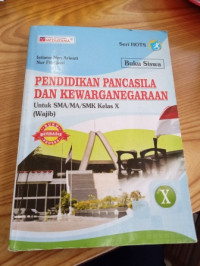 Image of PENDIDIKAN PANCASILA DAN KEWARGANEGARAAN  WAJIB KELAS X
