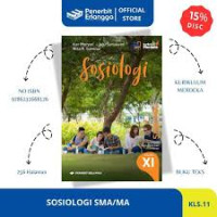 Image of SOSIOLOGI KELAS XI KURIKUMLUM MERDEKA ERLANGGA